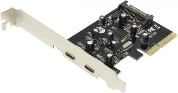 Контроллер Orient M-31U2PE-2С (OEM) PCI-Ex4, USB3.1, 2 port-ext(C)