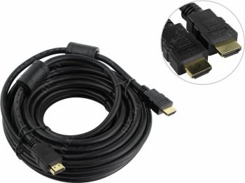 Кабель AOpen <ACG711D-10м> HDMI to HDMI (19M -19M) 10м 2 фильтра ver2.0