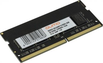 Оперативная память для ноутбуков QUMO <QUM4S-8G2400P16> DDR-4 SODIMM 8Gb <PC4-19200>