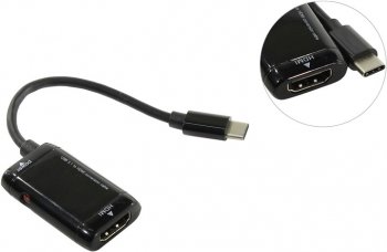 Переходник MHL USB-C -> HDMI (F) (питание miсroUSB)