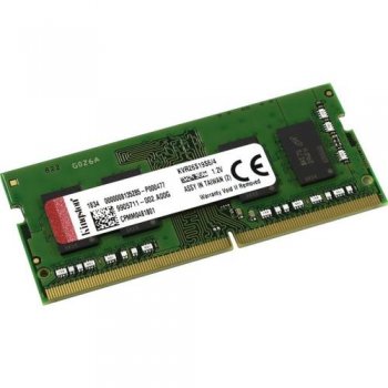 Оперативная память для ноутбуков Kingston <KVR26S19S6/4> DDR4 SODIMM 4Gb <PC4-21300> (for NoteBook)