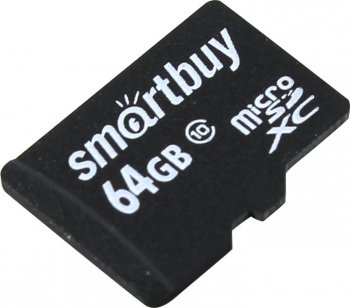 Карта памяти SmartBuy <SB64GBSDCL10-00LE> microSDXC 64Gb Class10