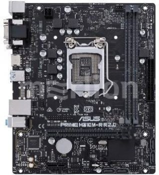 Материнская плата ASUS PRIME H310M-R R2.0 (RTL) LGA1151 <H310> PCI-E Dsub+DVI+HDMI GbLAN SATA MicroATX 2DDR4