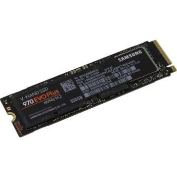 Твердотельный накопитель (SSD) Samsung PCI-E x4 500Gb MZ-V7S500BW 970 EVO Plus M.2 2280