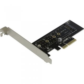 Адаптер PCI-E/M.2 (NGFF) AgeStar <AS-MC01> M.2 -> PCI-E 4x (2230/2242/2260/2280, M-key)
