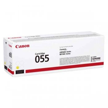 Картридж Canon 055 Y 3013C002 желтый (2100стр.) для LBP663Cdw/LBP664Cx/MF746Cx/MF742Cdw/MF744Cdw