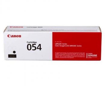 Картридж Canon 054 Bk для MF641/643/645, LBP621/623. Чёрный. 1500 страниц.