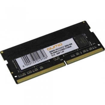 Оперативная память для ноутбуков QUMO <QUM4S-4G2133С15> DDR4 SODIMM 4Gb <PC4-17000> CL15 (for NoteBook)