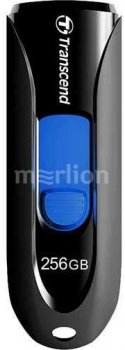 Накопитель USB Transcend 256Gb Jetflash 790 TS256GJF790K USB3.0 черный/синий