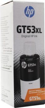 Чернила HP GT53XL 1VV21AE черный (6000стр.) (135мл) для HP Ink Tank
