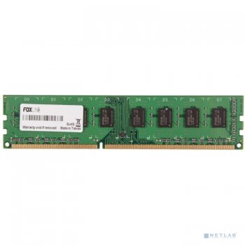 Оперативная память Foxline DDR3 8GB (PC3-12800) 1600MHz FL1600LE11/8 ECC CL11 1.35V