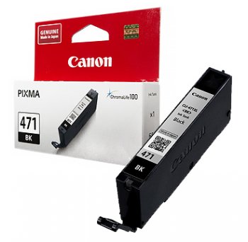 *Картридж Canon CLI-471BK 0400C001 черный для PIXMA MG5740/MG6840/MG7740 (просрочен) (б/у)