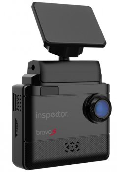 Гибридное устройство (видеорегистратор + радар-детектор) Inspector BRAVO S GPS ГЛОНАСС