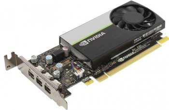 Видеокарта PNY PCI-E T400-4GB NVIDIA T400 4096 Мб 64bit GDDR6 1070 mDPx3 Bulk low profile