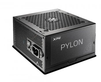 Блок питания игровой чёрный XPG PYLON750B-BLACKCOLOR (750 Вт, PCIe-4шт, ATX v2.31, Active PFC, 120mm Fan, 80 Plus Bronze)