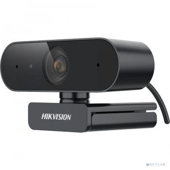 Веб-камера Hikvision DS-U04 черный 4Mpix (2560x1440) USB2.0 с микрофоном для ноутбука
