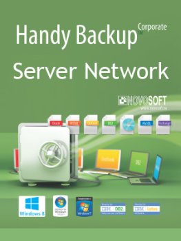 Handy Backup Server Network + 40 Сетевых агента для ПК + 10 Сетевых агента для Сервера (Онлайн поставка)