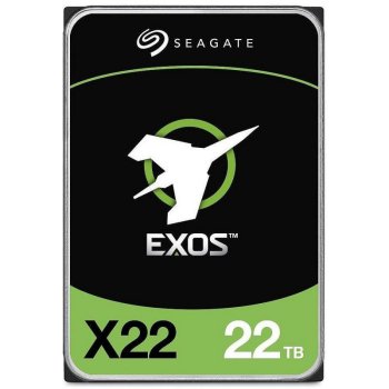 Жесткий диск SEAGATE Enterprise Capacity 3.5" HDD Exos X22 22TB Наличие SAS 512 Мб 7200 об/мин 3,5" Время наработки на отказ 2500000 ч. ST22000NM000E